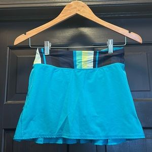 Lulu lemon pleated skirt with built in shorts